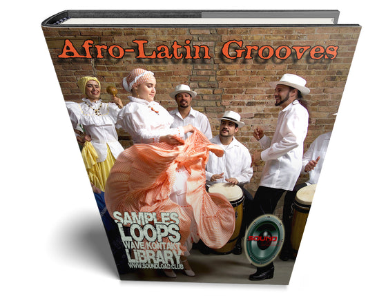 Afro-Latin Modern Grooves - Large original WAVE Samples/Loops Library. Digital delivery !