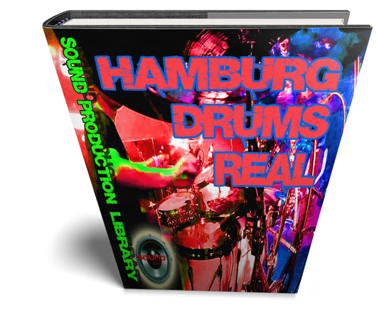 HAMBURG DRUMS Real - Large original WAVE Samples/loops studio Library