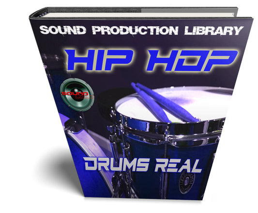 HIP HOP Drums Real - Large original Loops/Grooves 24bit WAVE studio library