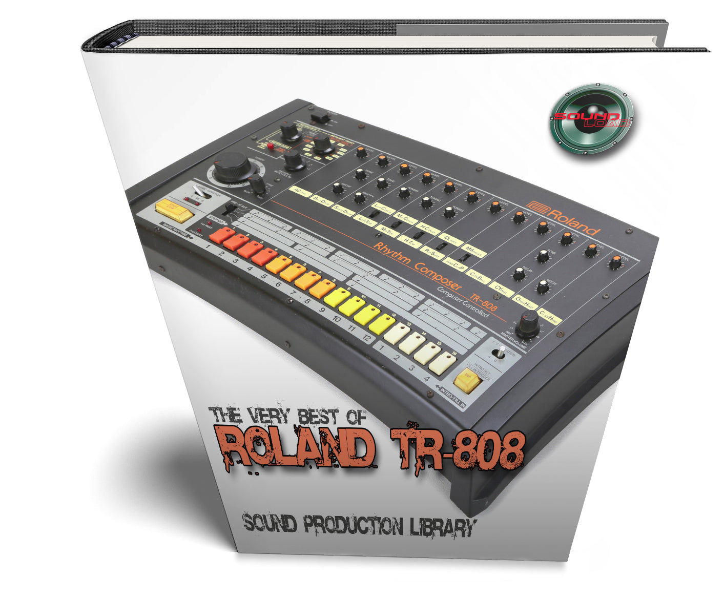 ROLAND TR-808 Drums - Large Perfect Original essential Samples/Loops studio Library