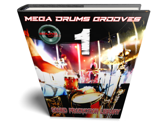 MEGA DRUMS GROOVES 1 - Production Samples Library - Kits/Loops/Performances 8.5GB